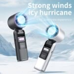 Portable USB Rechargeable Handheld Cooling Fan - Image 5