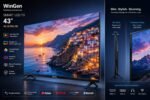 WinGen 43'' smart android google tv (voice) - Image 3